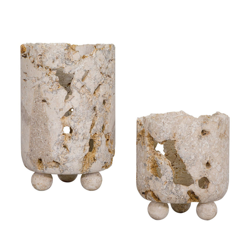 Uttermost 18356 Candleholders, S/2, Natural