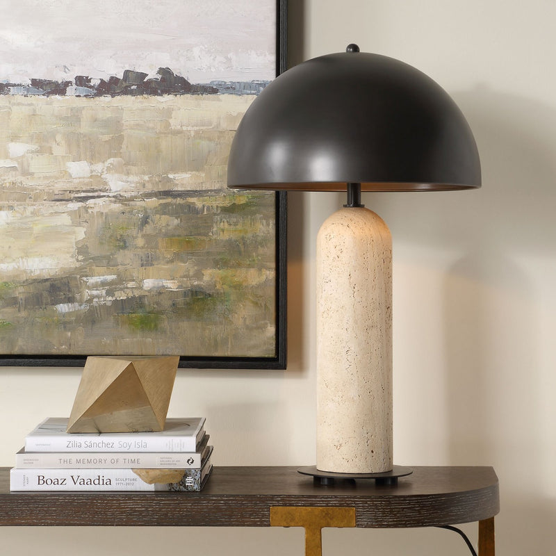 Uttermost 30580 One Light Table Lamp, Dark Bronze