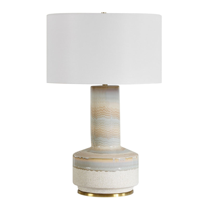 Uttermost 30594-1 One Light Table Lamp, Antique Brass