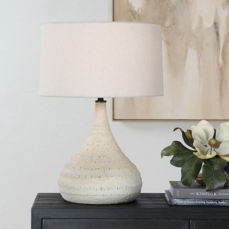Uttermost 30740 One Light Table Lamp, Dark Bronze