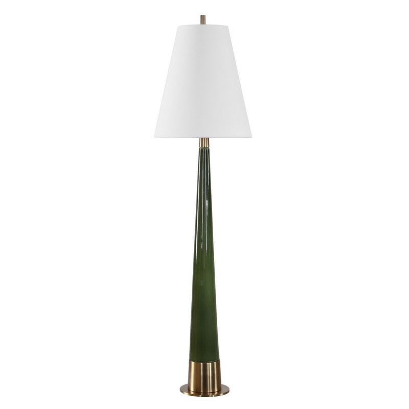 Uttermost 30752 One Light Table Lamp, Antique Brass