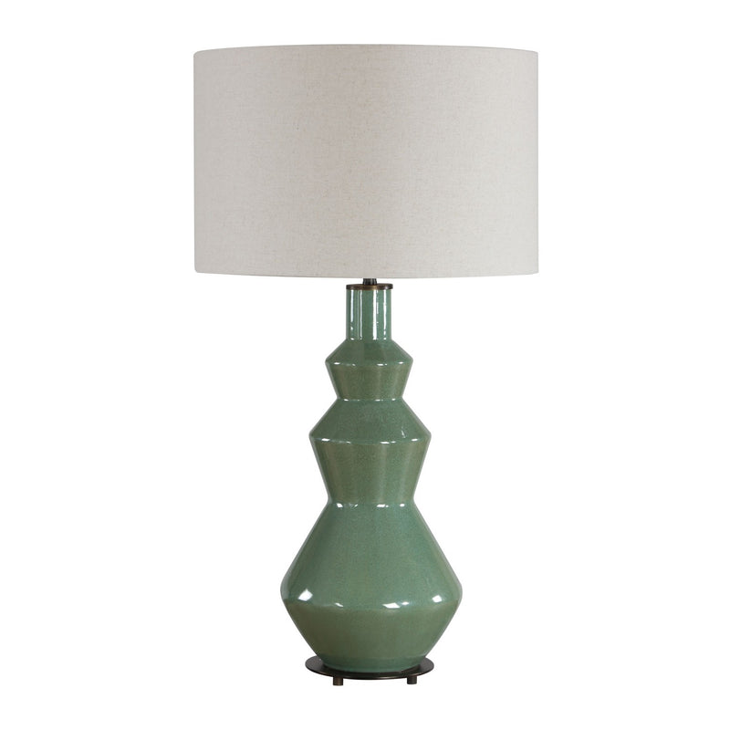 Uttermost 30754-1 One Light Table Lamp, Antique Brass