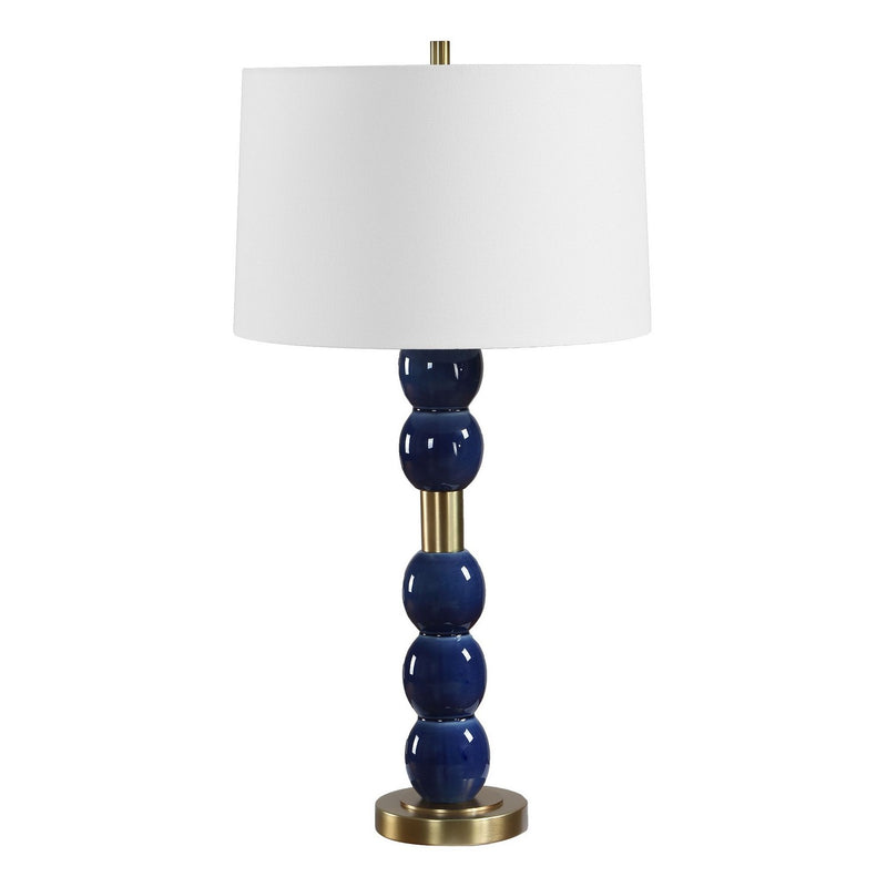 Uttermost 30777 One Light Table Lamp, Antique Brass