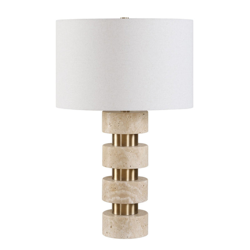 Uttermost 30779-1 One Light Table Lamp, Antique Gold