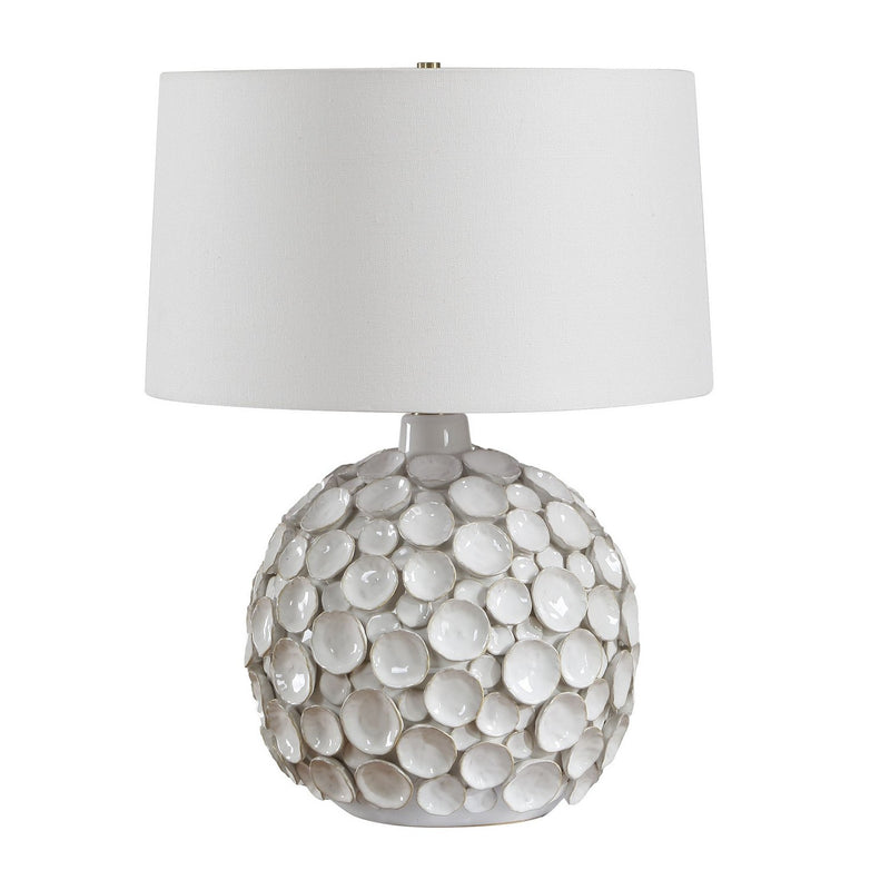 Uttermost 30784-1 One Light Table Lamp, Antique Brass