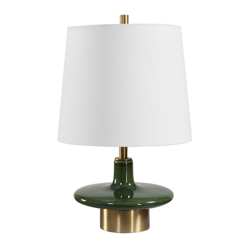 Uttermost 30792-1 One Light Table Lamp, Antique Brass