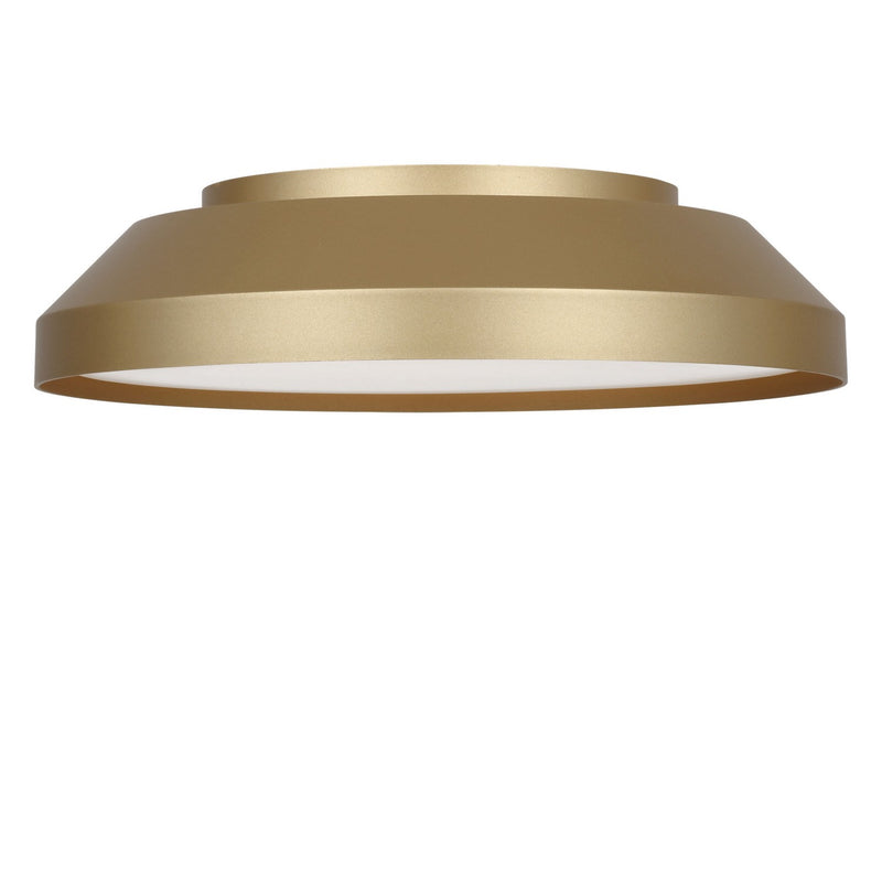 Generation Lighting GLF1981MSB LED Flush Mount, Satin Brass