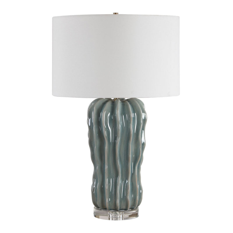 Uttermost 30804-1 One Light Table Lamp, Antique Brass