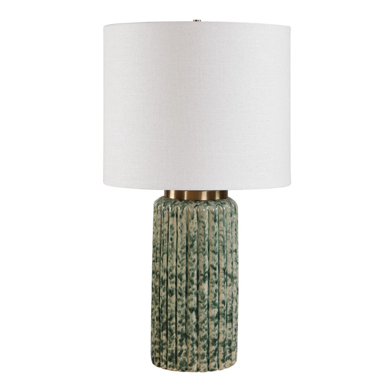 Uttermost 30805-1 One Light Table Lamp, Antique Brass