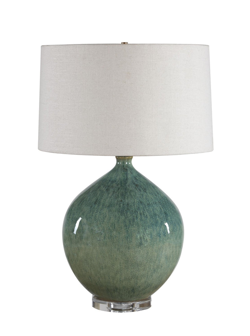 Uttermost 30807-1 One Light Table Lamp, Antique Brass