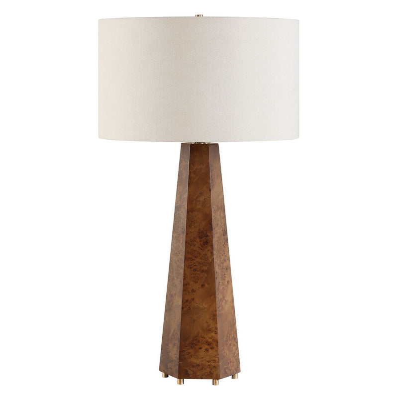 Uttermost 30814-1 One Light Table Lamp, Antique Brass