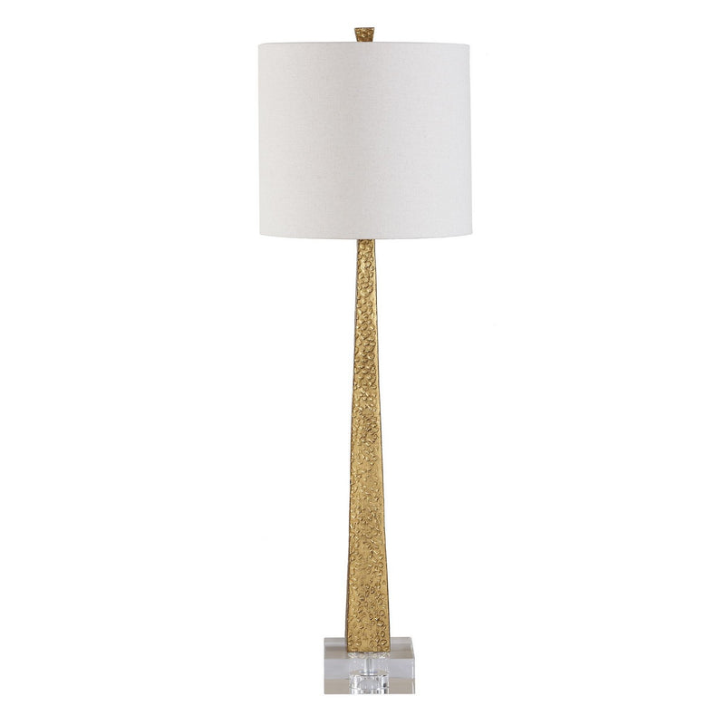 Uttermost 30815-1 One Light Buffet Lamp, Antique Brass