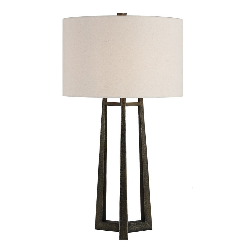Uttermost 30816-1 One Light Table Lamp, Dark Bronze