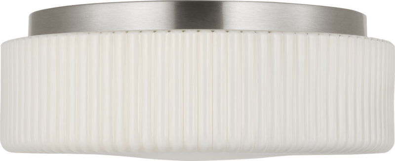 Generation Lighting GLF1992BN Two Light Flush Mount, Brushed Nickel