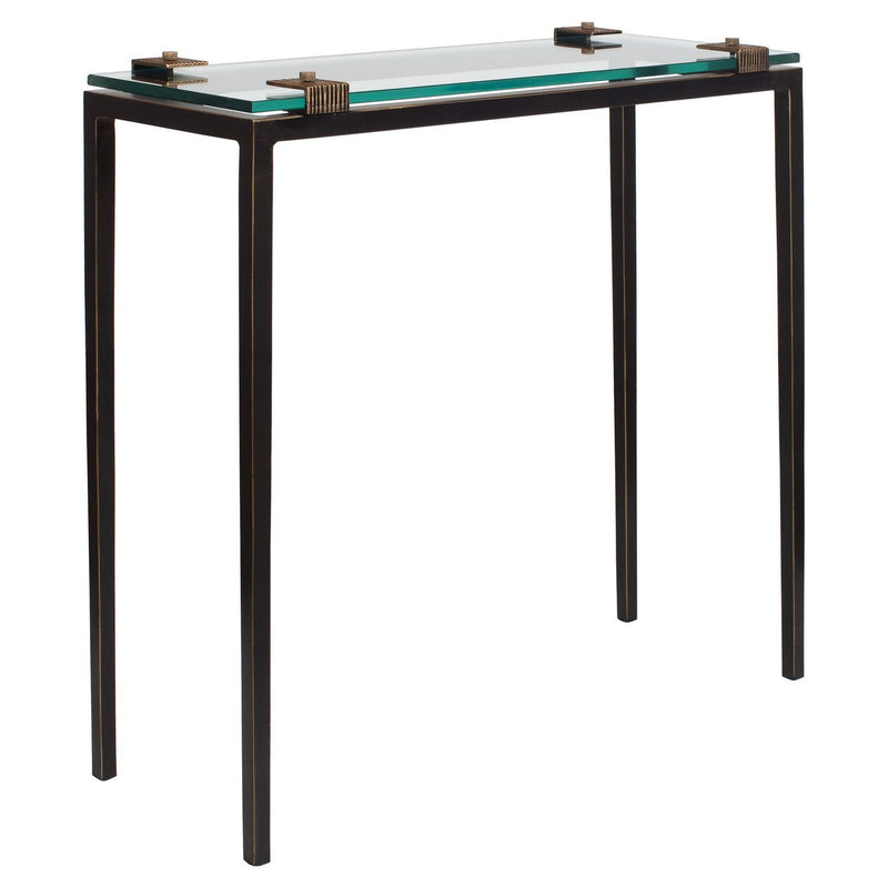 Uttermost 50348 Accent Table, Warm Bronze