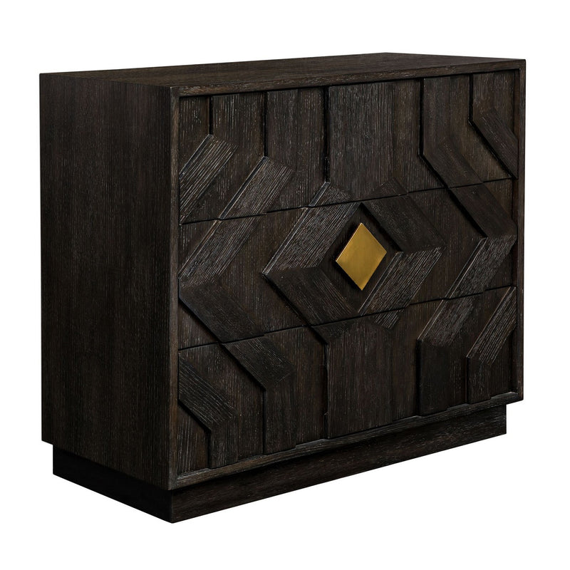 Uttermost 50366 Chest, Brushed Gold