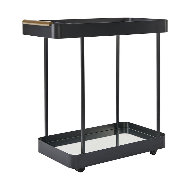 Uttermost 50372 Bar Cart, Antique Brass