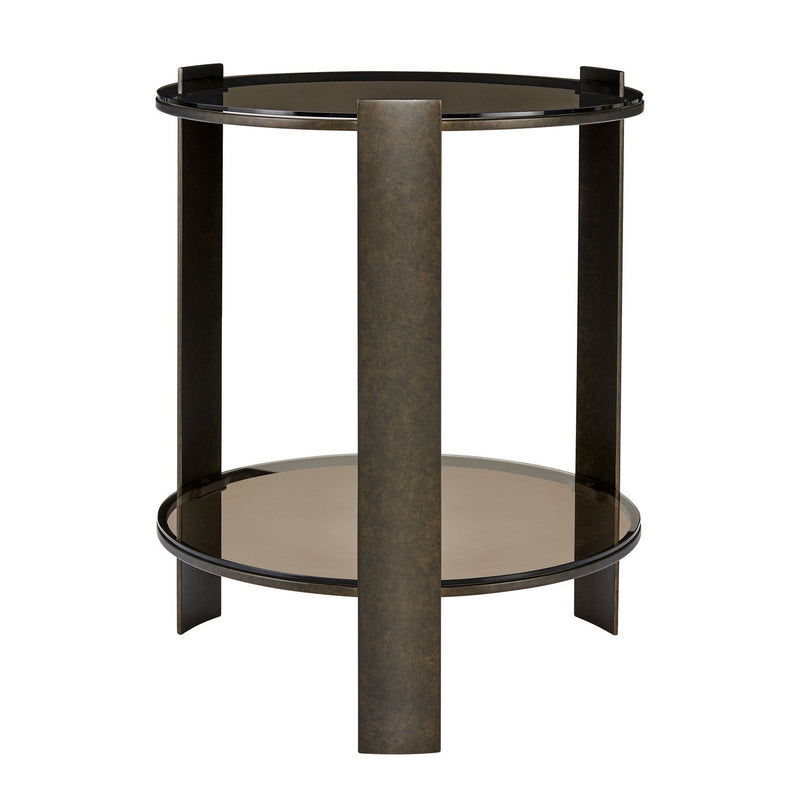 Uttermost 50376 Side Table, Bronze