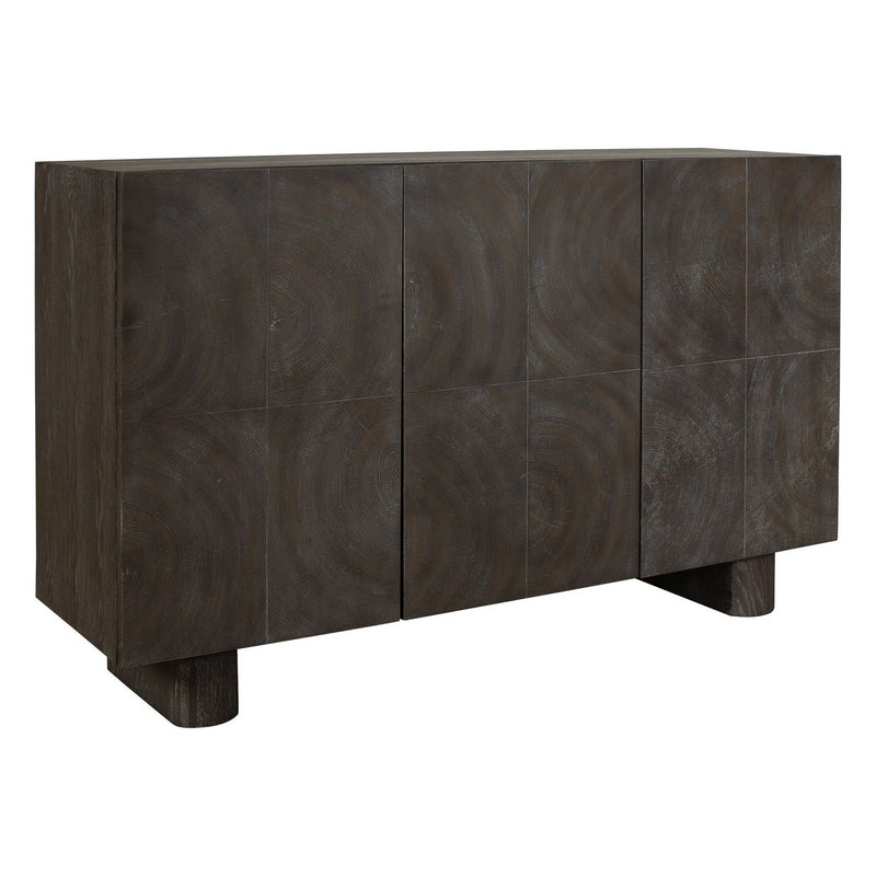 Uttermost 50381 Cabinet, Walnut