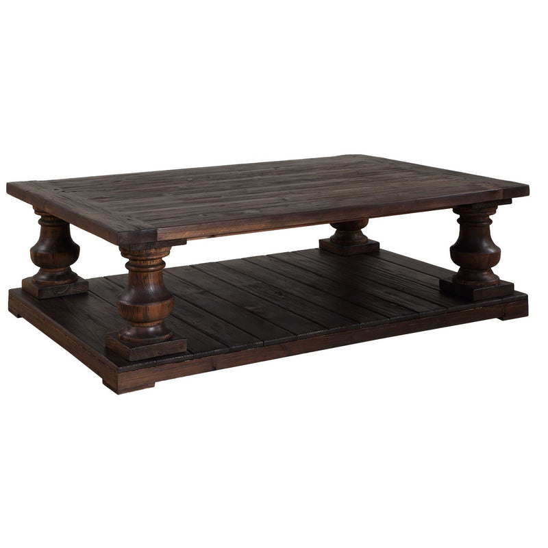 Uttermost 50384 Coffee Table, Walnut
