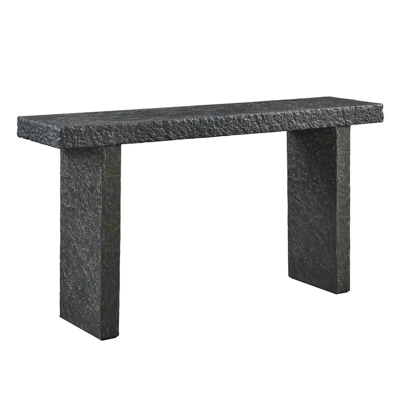 Uttermost 50598 Console Table, Natural Slate