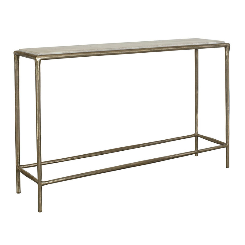 Uttermost 50599 Console Table, Antique Brass