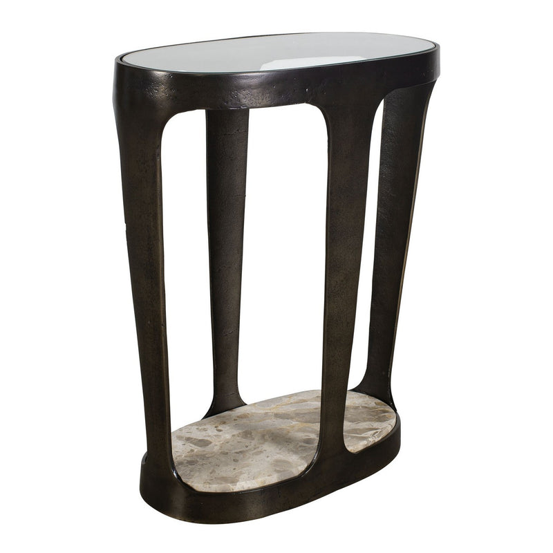 Uttermost 50645 Accent Table, Dark Bronze