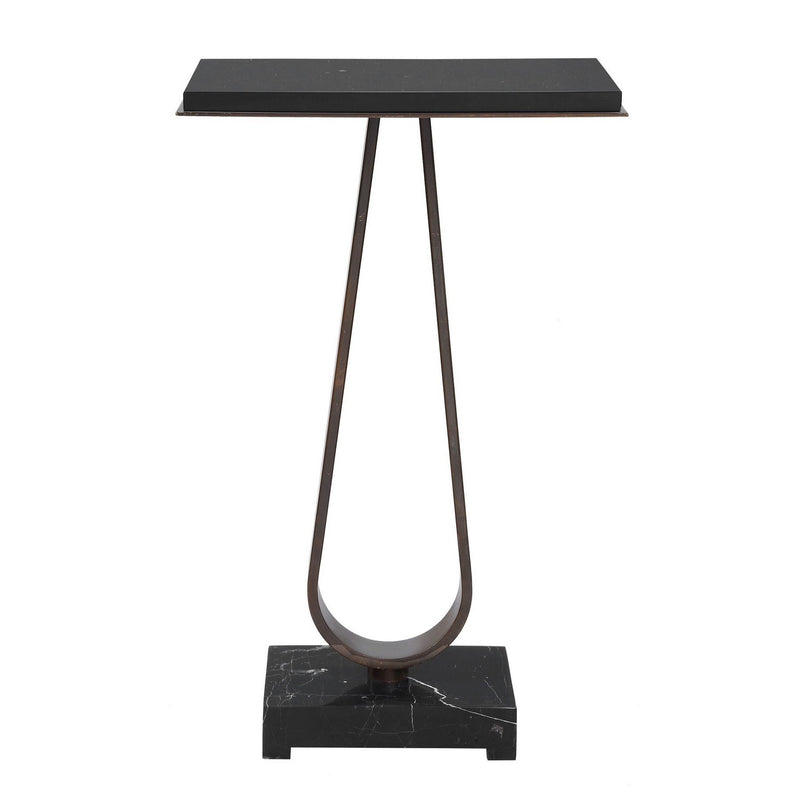 Uttermost 51128 Accent Table, Dark Bronze