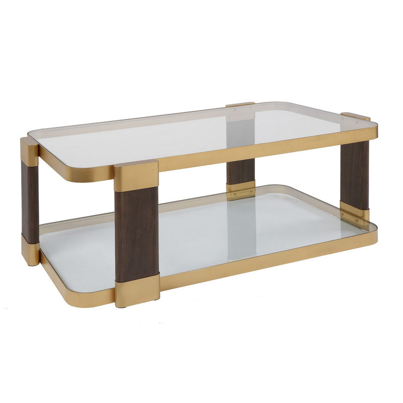Uttermost 51153 Coffee Table, Gold