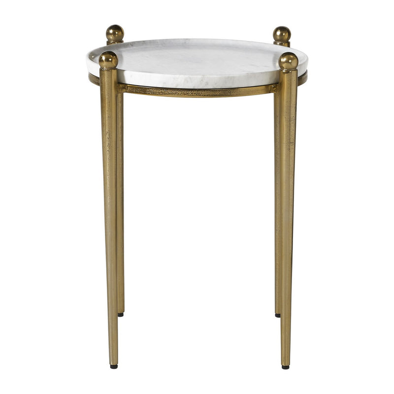 Uttermost 51170 Accent Table, Antique Brass