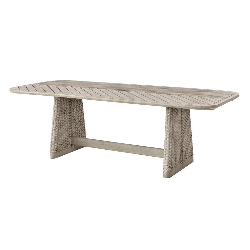 Uttermost 51235 Dining Table, Mahogany