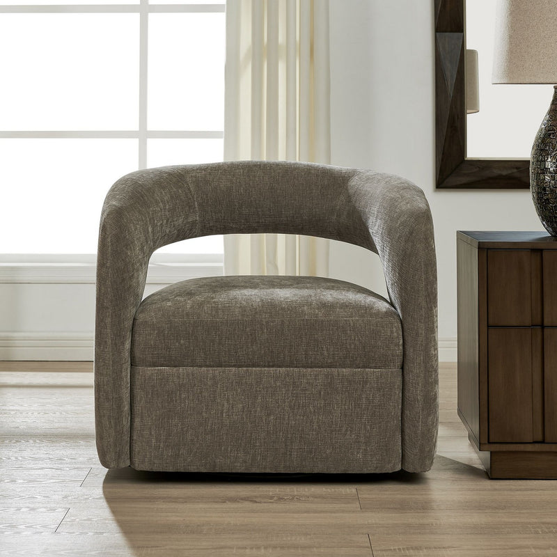 Uttermost 53087 Chair, Taupe