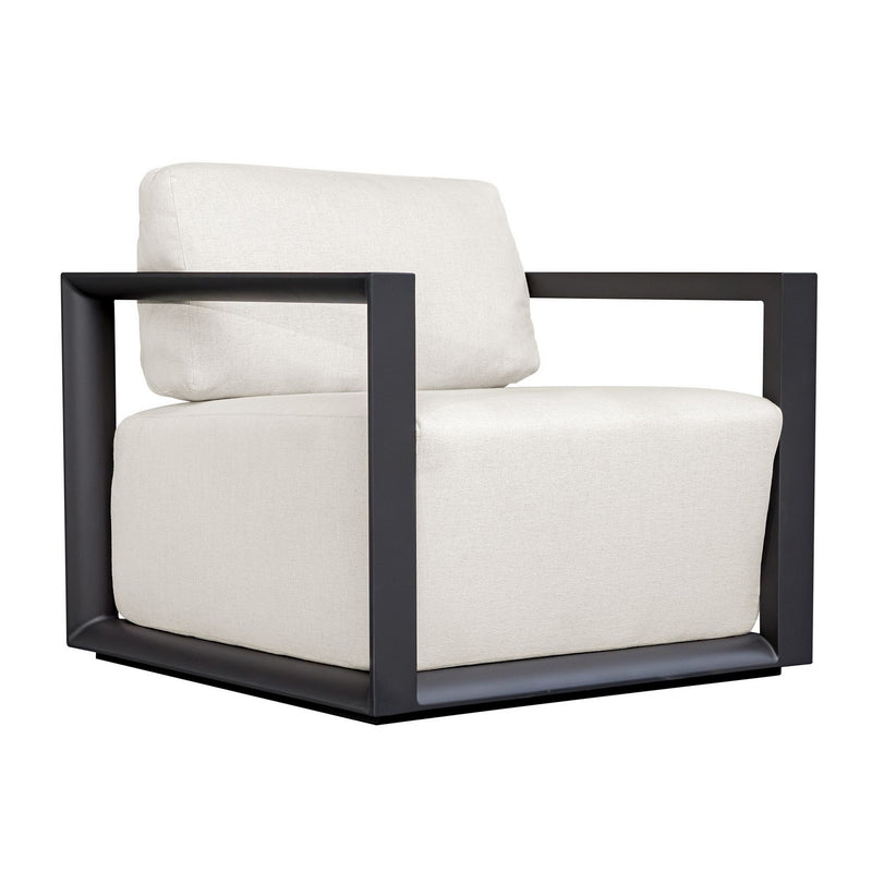 Uttermost 53110 Lounge Chair, Black
