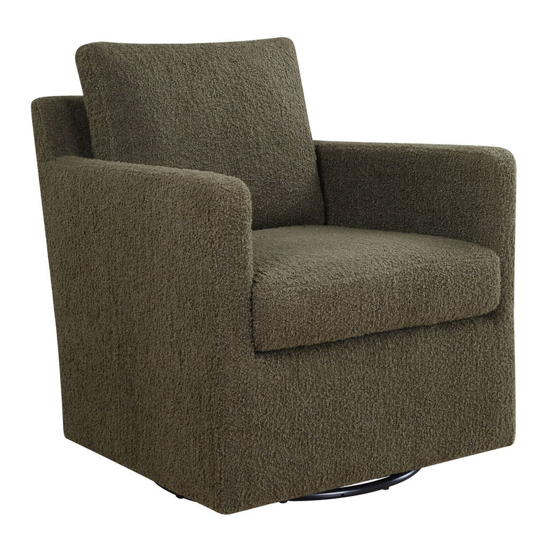 Uttermost 53113 Swivel Chair, Green