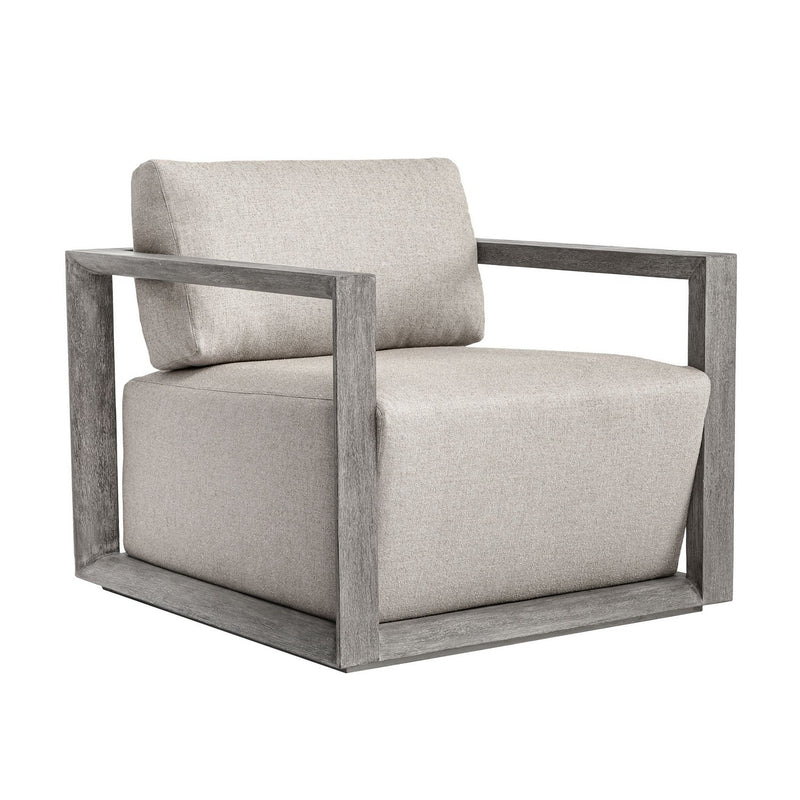 Uttermost 53149 Lounge Chair, Weathered Gray