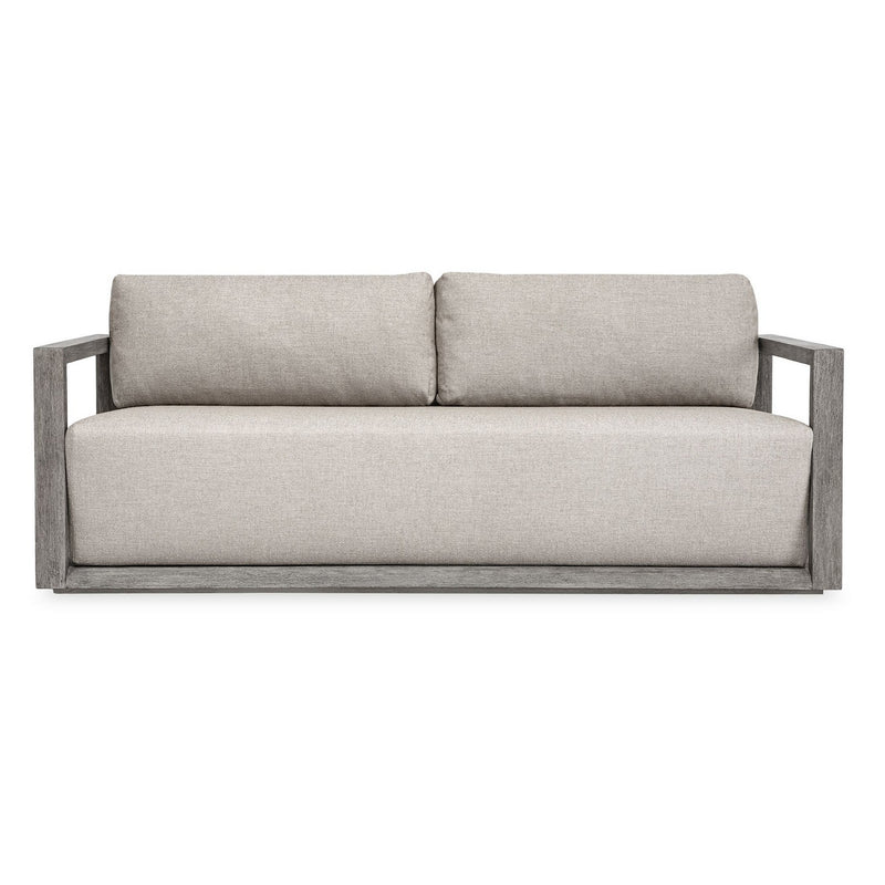 Uttermost 53150 Sofa, Mahogany