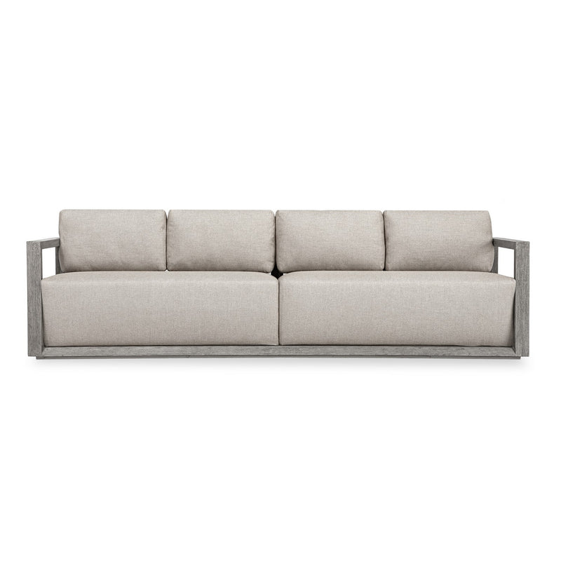 Uttermost 53151 Sofa, Mahogany