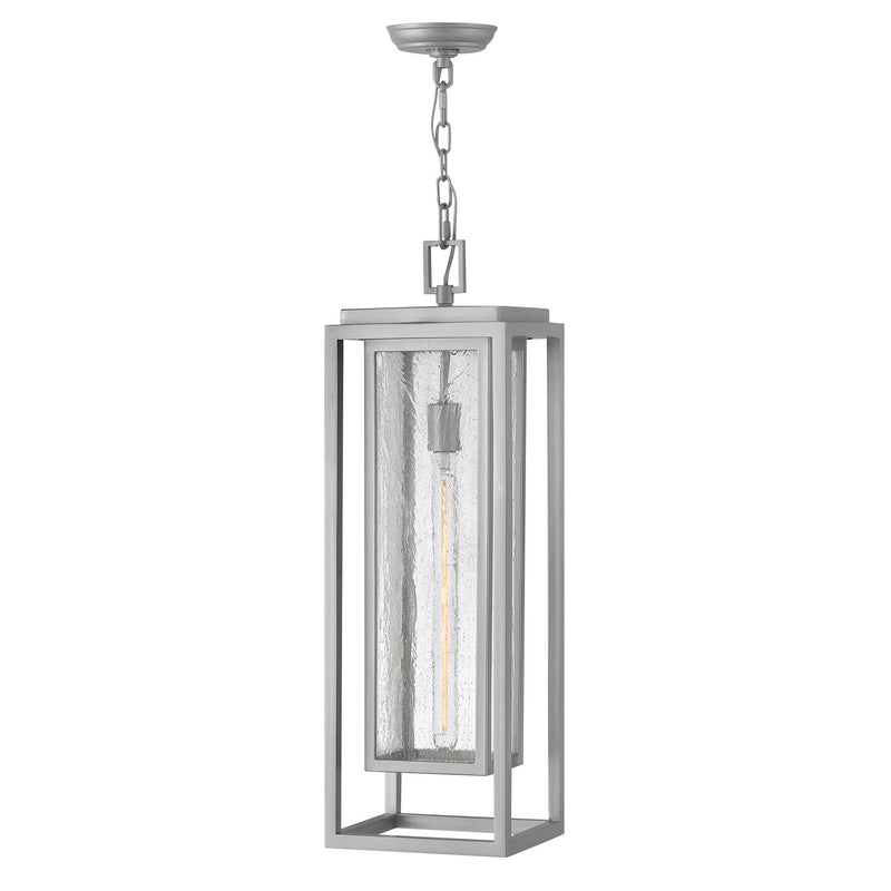 Hinkley 1006SI LED Hanging Lantern, Satin Nickel