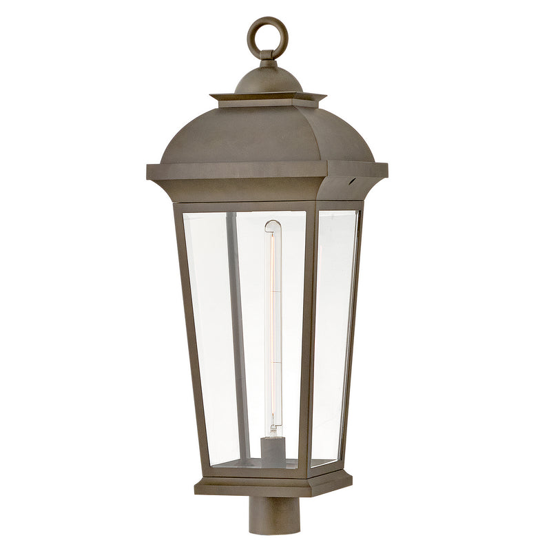 Hinkley 19691BLB LED Post Mount, Blackened Brass