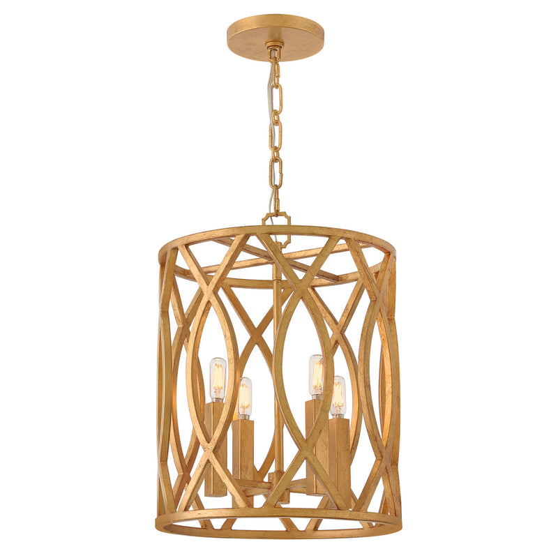Hinkley 45787DA LED Pendant, Distressed Brass