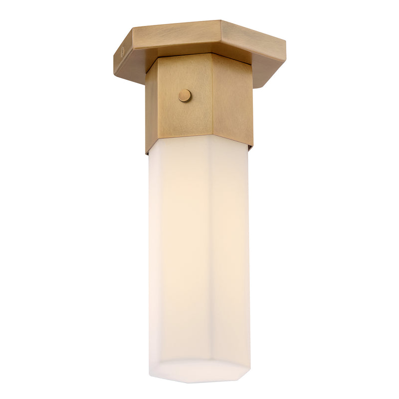 Hinkley 46992HB LED Flush Mount, Heritage Brass
