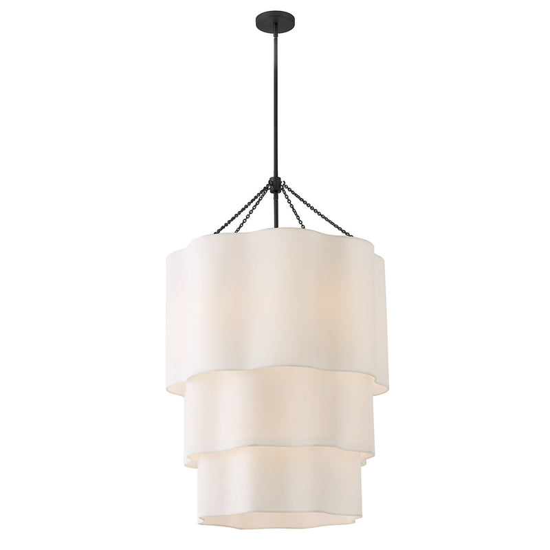 Hinkley 47736BK LED Chandelier, Black