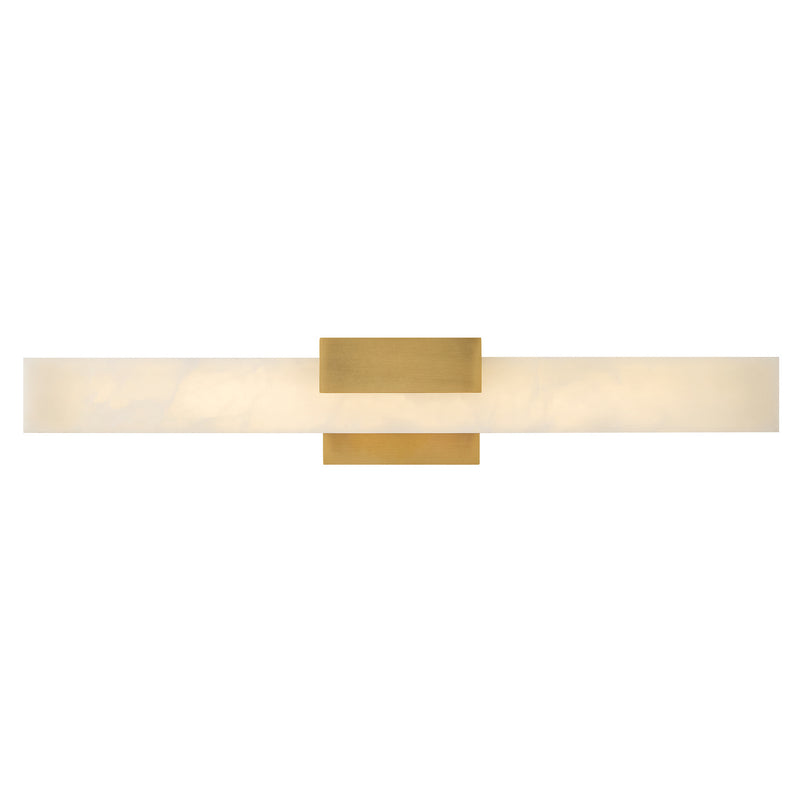 Hinkley 57033HB LED Vanity, Heritage Brass