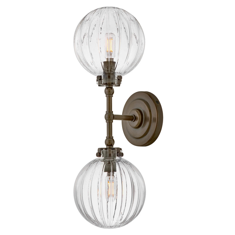Hinkley 57412HZ LED Wall Sconce, Heritage Bronze
