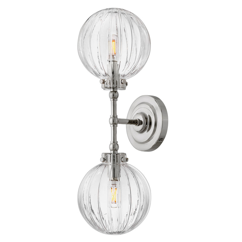 Hinkley 57412PN LED Wall Sconce, Polished Nickel