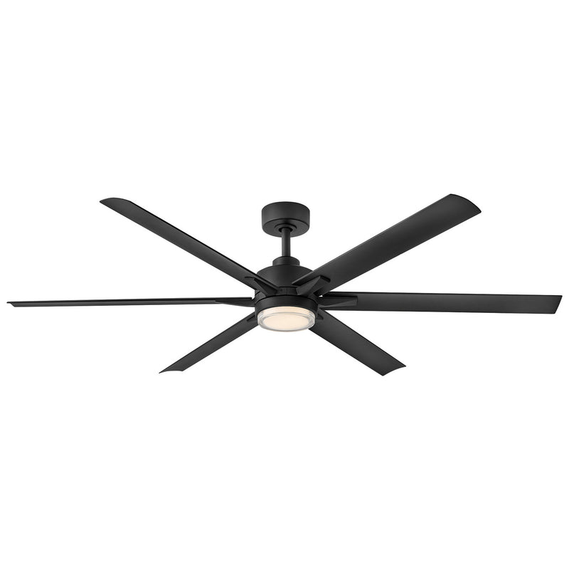 Hinkley 910566FMB-LWD 66" Smart Fan, Matte Black