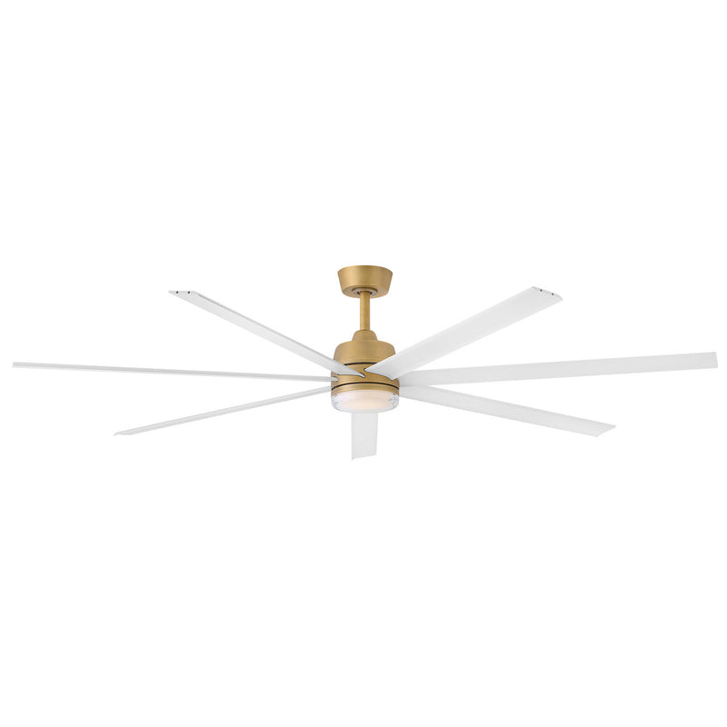 Hinkley 910672FHB-LDD 72" Smart Fan, Heritage Brass
