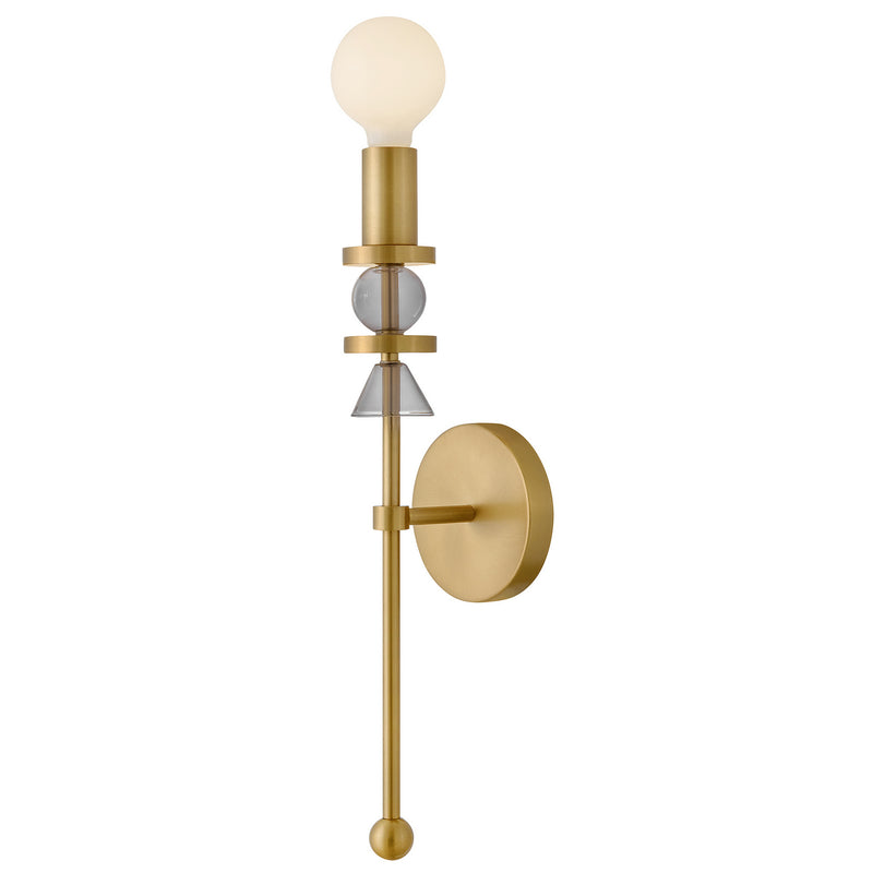 Lark 83040LCB LED Wall Sconce, Lacquered Brass