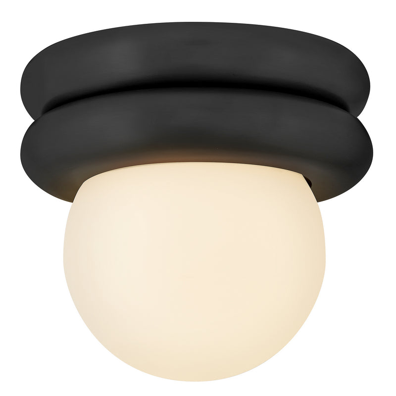 Lark 83291BK LED Convertible Flush Mount, Black