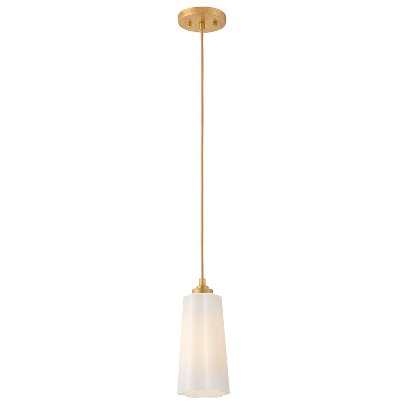 Lark 83714DA LED Pendant, Distressed Brass